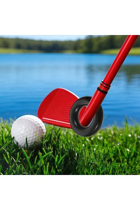 5Pcs Weather Resistant Black Golf Swing Weight Rings for Durable Outdoor Practice