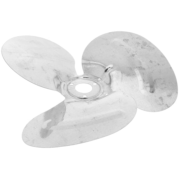 LIFKOME 6 Inch Plated Silver Fan Blades for Home Use Universal Table Fan Replacement with Galvanized Iron