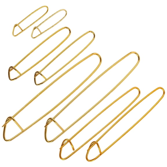 LIFKOME 8Pcs Cable Stitch Holders Pins for Knitting with Easy Open Close Design