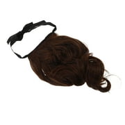 LIFKOME Black Short Wavy Claw Clip Ponytail Extension Comfortable and Durable Material