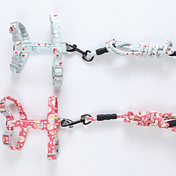 LIFKOME Cat Harness Strap Comfortable Adjustable Multi Pattern for Pet Use