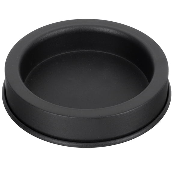 LIFKOME Decorative Black Candle Stand Plate with Smooth Surface for Wedding and Buffet Use