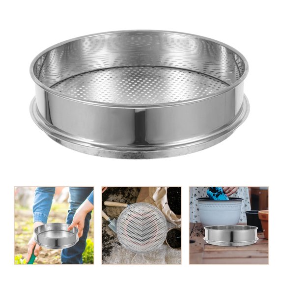 LIFKOME Dirt Sifter For Rocks In Compact Design For Outdoor Gardening 1Set