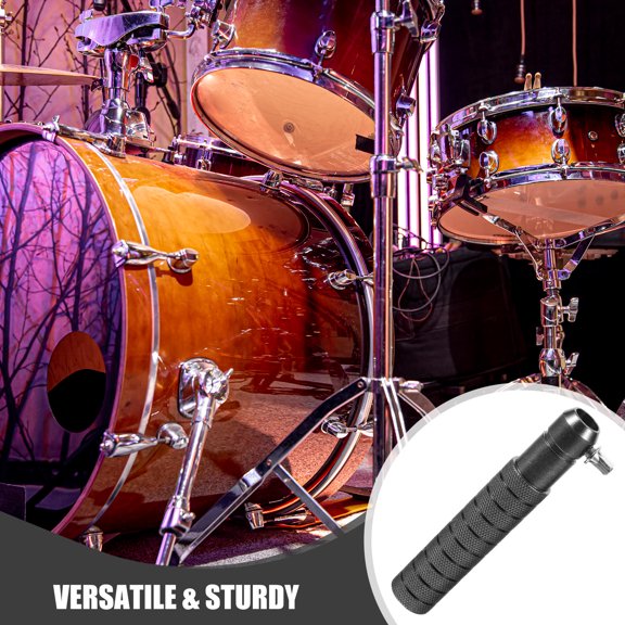 LIFKOME Black Metal Drum Stand Counterweight Balance and Enhanced Instrument Performance