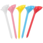 LIFKOME Durable Plastic Golf Tees for Reduced Impact Resistance 5Pcs