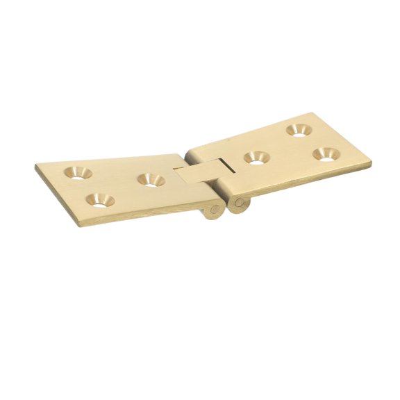 LIFKOME Durable Plated Gold Finish Folding Table Flap Hinge for Home Furniture Upgrade and Sewing Machine Tables