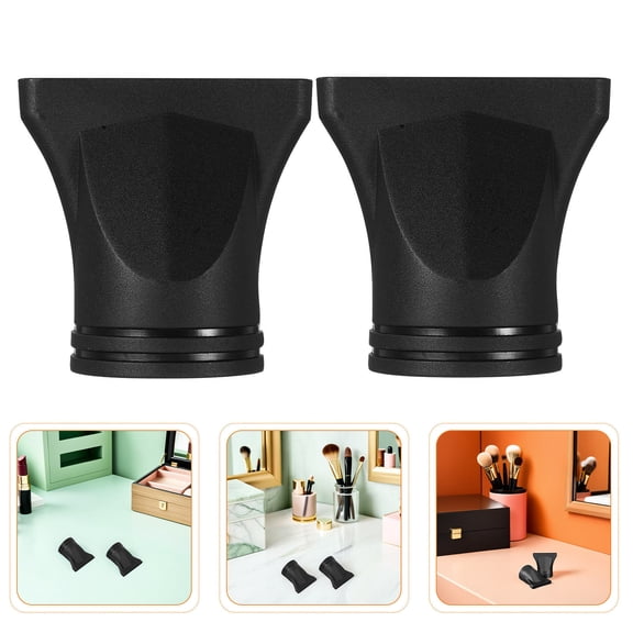 LIFKOME Hair Dryer Concentrator, Black, High-Temp Resistant, Fast Drying, Universal Compatibility