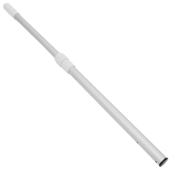 LIFKOME Heavy Duty Aluminum Telescoping Pool Pole in White for Marine Debris Cleaning, and Lightweight, 1 Pack