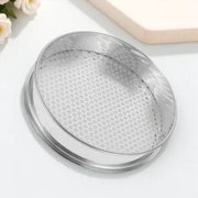 LIFKOME Home Soil Grading Sieve Made of Stainless Steel for Effective Particle Screening