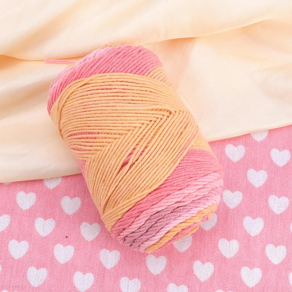 LIFKOME Knit Rainbow Colorful Crochet Yarn 19300.00X0.10X0.10CM