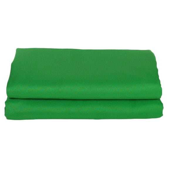 LIFKOME Photography Background Cloth Green Washable Fabric Suitable for Broadcast Film and Interviews