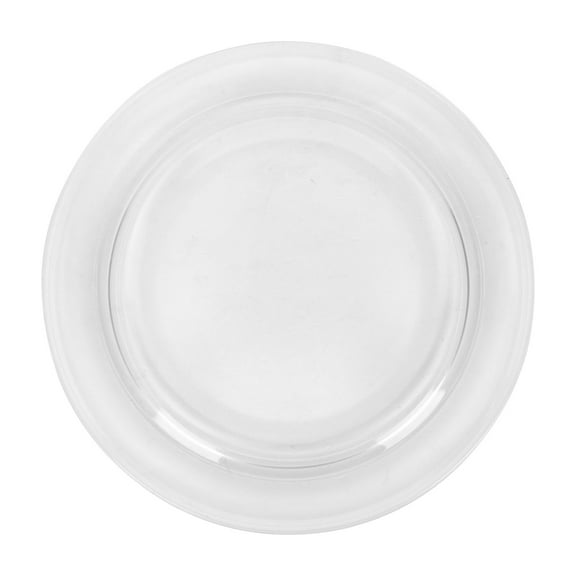 LIFKOME Heat-Resistant Glass Plate for Microwave 1Pcs 10.6x10.6in