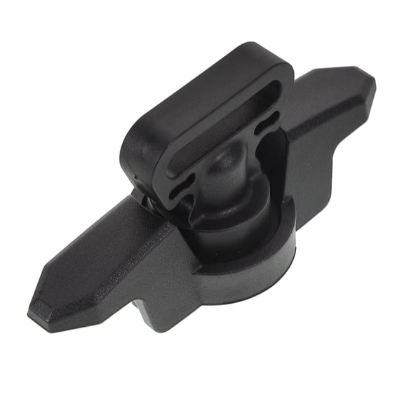 LIFKOME Multi Function Black Plastic Boat Cleat Marine Rope Cotter Ideal for Dock and Kayak