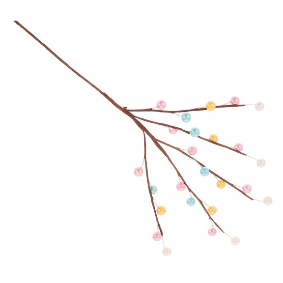 LIFKOME Multicolor Artificial Easter Spray Stem for Spring Floral Decor and Home Centerpiece