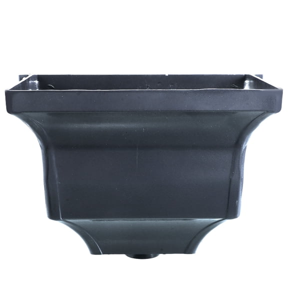 LIFKOME Lifkome Grey Aluminum Alloy Gutter Extension for Outdoor Downspout Drainage