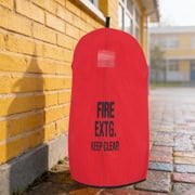 LIFKOME Red Heavy Duty Fire Extinguisher Cover Weatherproof Frost-Resistant Sleeve