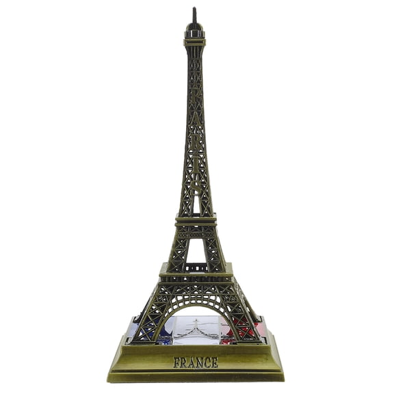 LIFKOME Eiffel Tower Statue Metal Vintage Decor for Home and Travel Souvenirs