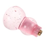 LIFKOME Pink Manual Gear Shift Knob, Durable Acrylic and Alloy, Easy to Install