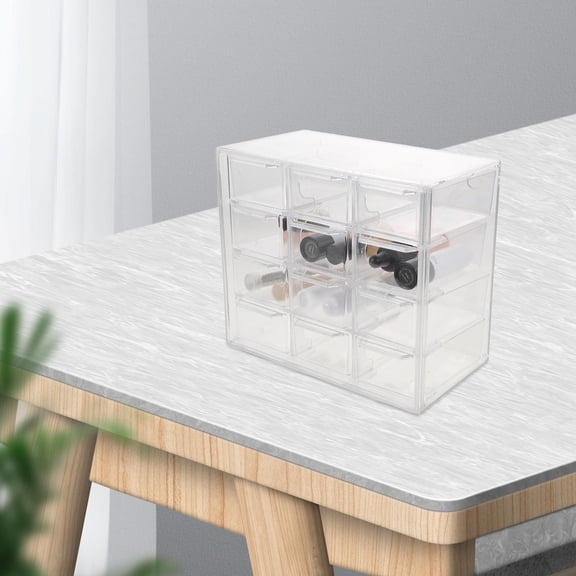 LIFKOME Plastic Desk Storage For Jewelry And Cosmetics Organization 1Pcs