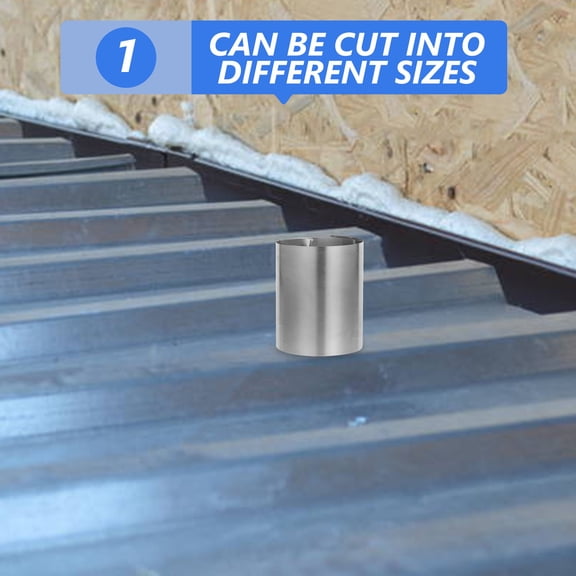 LIFKOME Plated Silver Stainless Steel Metal Sheet Plate Smooth Surface High Strength for Repairing