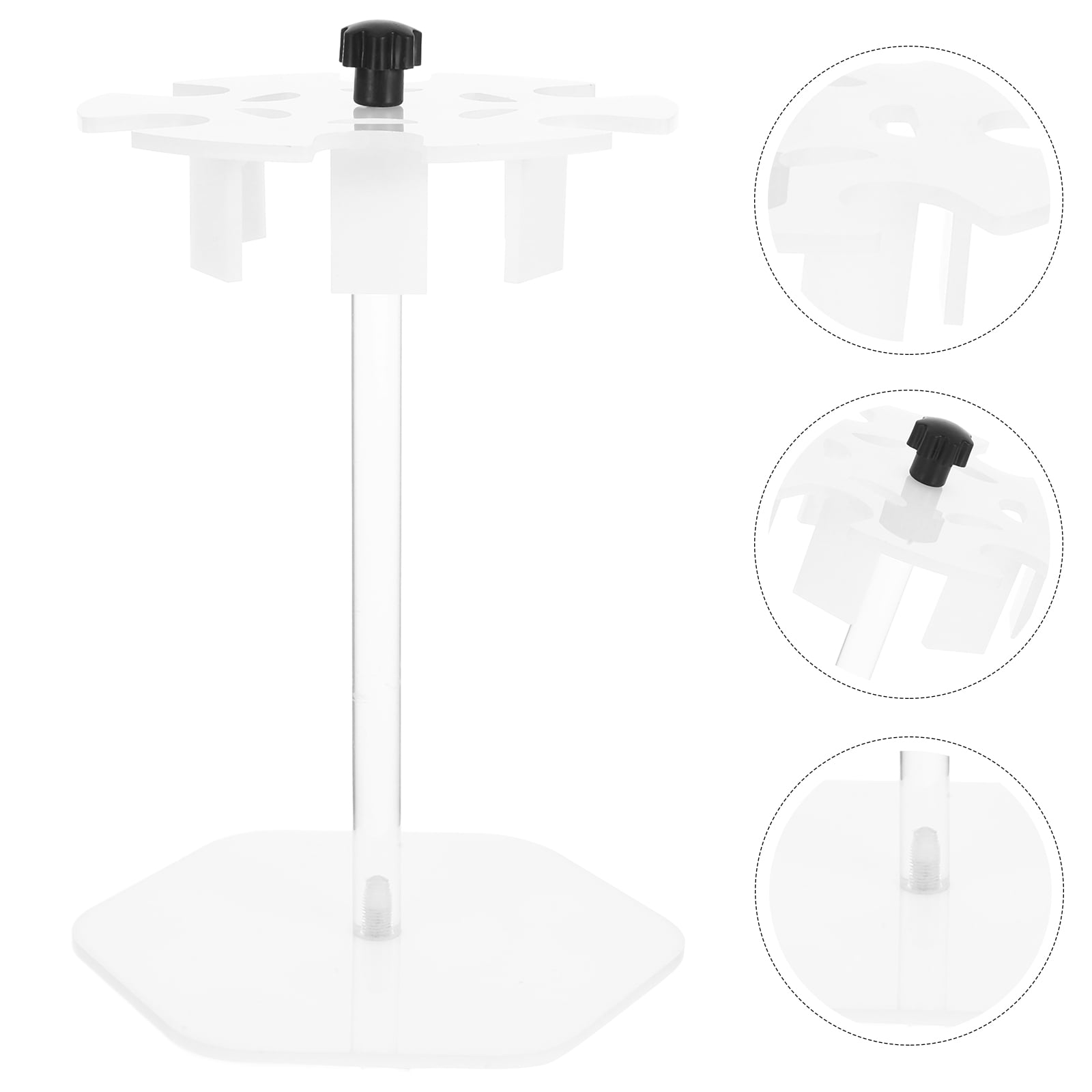 LIFKOME Portable Acrylic Pipette Rack with Detachable Design for Daily ...