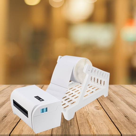 LIFKOME Professional Shipping Label Stand for Printer Accessories with Thick ABS Plastic and Stable Design