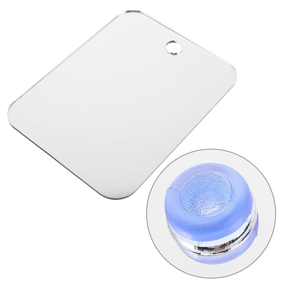 LIFKOME Round Mirror for Bathroom with Adjustable Angle Shatterproof Fog Proof Shaving Mirror