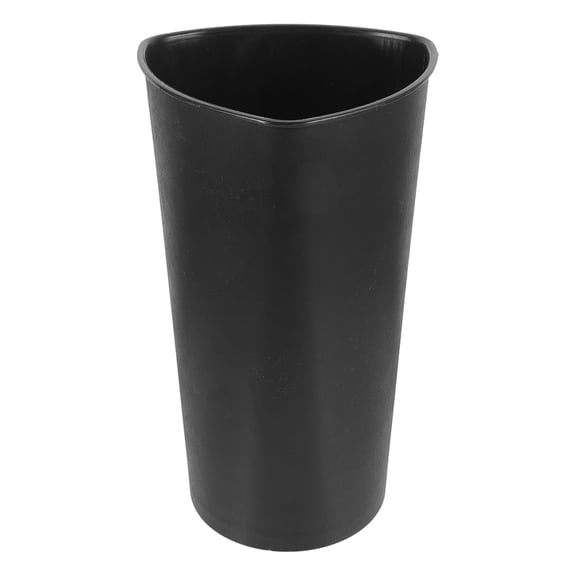 LIFKOME Black Plastic Flower Bucket, PP, Rustic Charm, Ideal for Home and Flower Shops