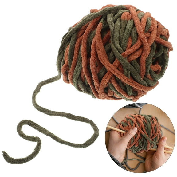 LIFKOME Shaggy Chenille Yarn Diy Craft Fluffy Yarn For Blanket Hat Scarf Knitting Thread Rolls Soft Velvet Yarn