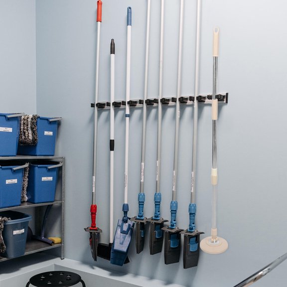 LIFKOME Stainless Steel Detachable Rotary Mop Pole with Reinforced Explosionproof Tubing