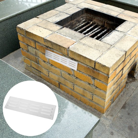 LIFKOME Stainless Steel Venting Panel for Outdoor Kitchen Fire Pit Vent Cover with Safety and Easy Installation