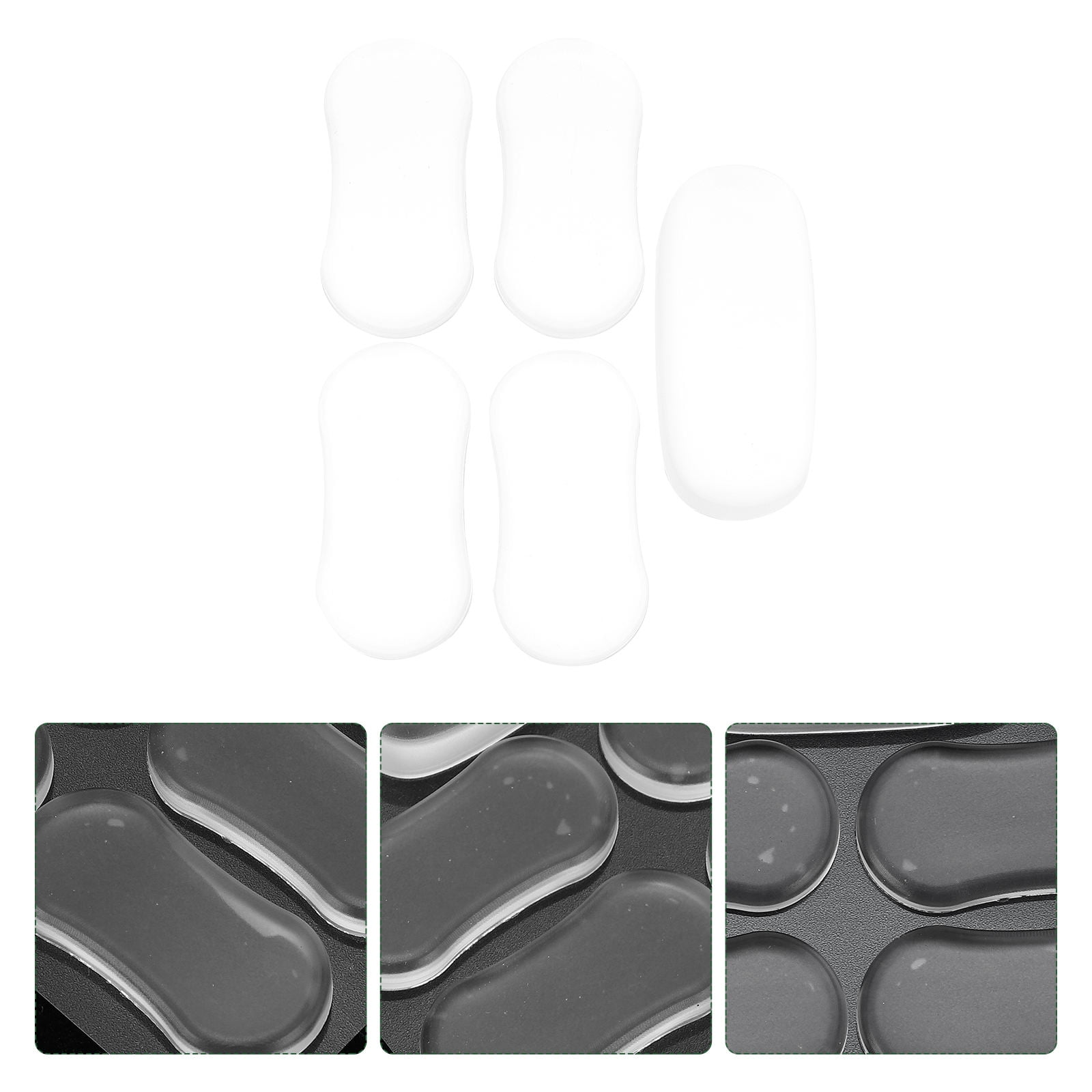 Lot De 25 Cartes De Nom En Acrylique Transparent – Idéal Pour Mariage, événements, Placement De Table (blanc)
