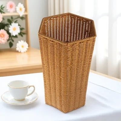 LIFKOME Umbrella Stand Holder Indoor Khaki Plastic for General Users 1Set
