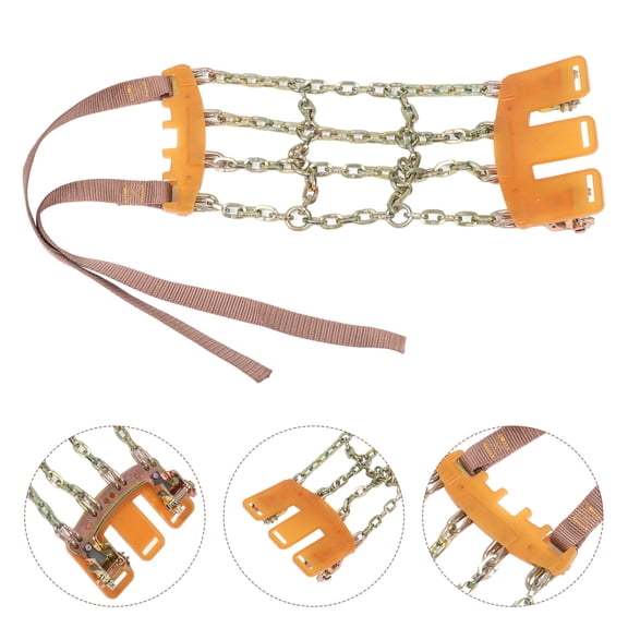 LIFKOME WORGEOUS Cable Chain Tire Chains for Truck Car Snow Traction Anti Slip Chains for Car Tires Truck Tire Cable Chains