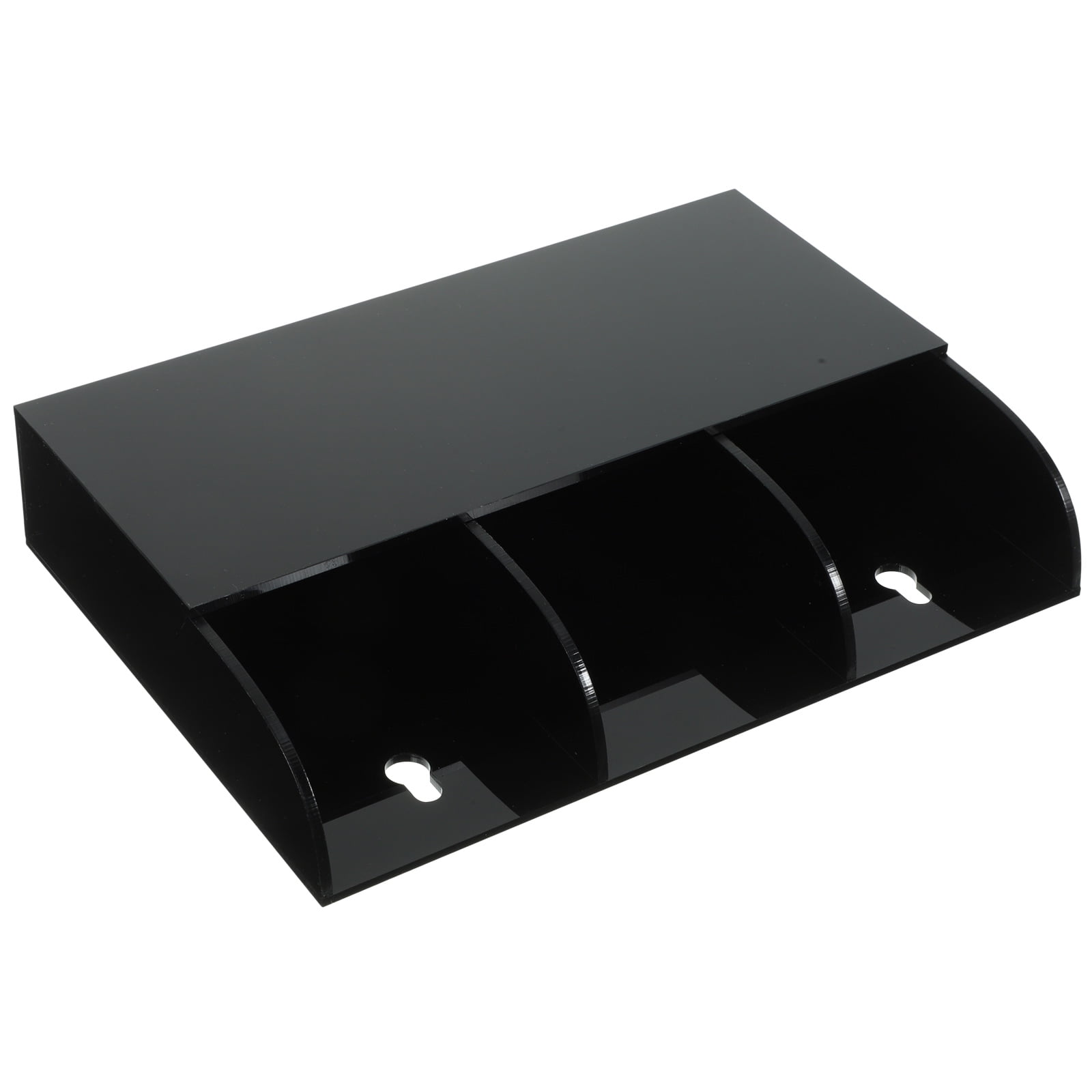 LIFKOME Wall Mounted Acrylic Storage Box for Remote Controller Phone ...