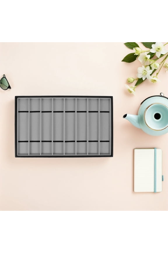 Watch Display Tray with 8 Slots for Retail Shops and Exhibitions Watch Storage Organizer Watch Display Holder for Men and Women