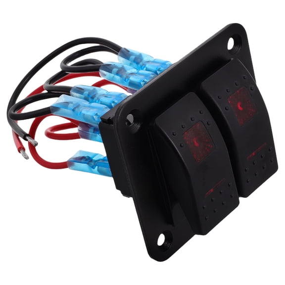 LIFKOME Toggle Panel for Boats and Cars, Multi-Function ABS PC Aluminum Control 1 Set