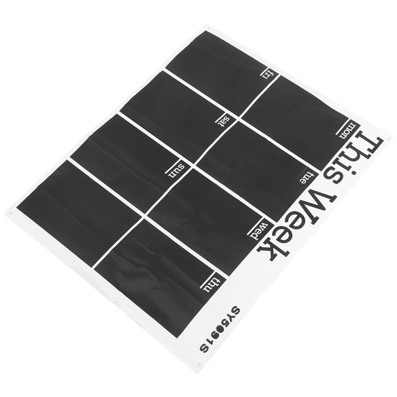LIFKOME Self-Adhesive Chalkboard Sticker Wall Calendar for Daily Scheduling Easy to Use