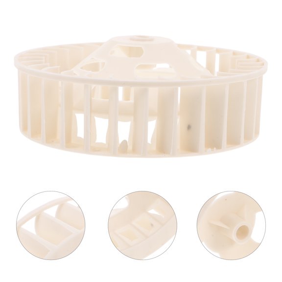 LIFKOME White Bathroom Fan Blade Accessory for Ceiling Heater Rapid Heating and Noise Reduction