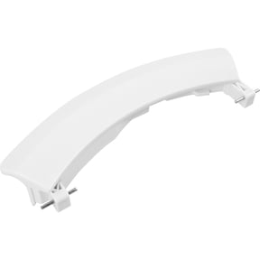 LIFKOME White Plastic Drum Washing Machine Door Handle Replacement, ABS Material, Easy to Install and Compatible
