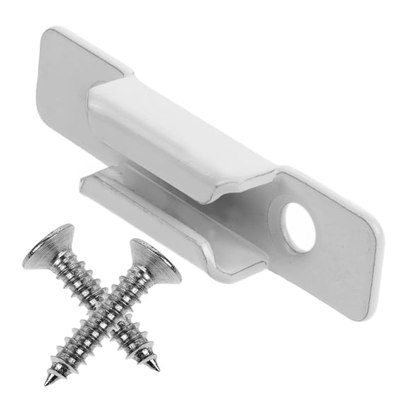 LIFKOME Window Latch Keeper White Sliding Window Lock Part with Smooth Operation and Secure Fit