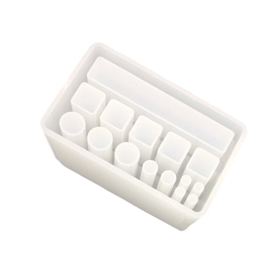 LIFKOME Lipstick Storage Box Mold, Decor Silicone Mold, Easy to Use, White