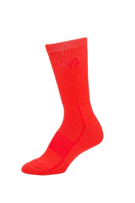 LIFT 23 Atacama Moisture Performance Socks (Comfort Compression Fit) (The Robin (Marled 485 C), Large (M 8.5-11.5 / W 10+))