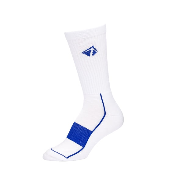 LIFT 23 Atacama Moisture Performance Socks (Comfort Compression Fit) (White Midnight (White), Medium (M 6-8 / W 6-10))