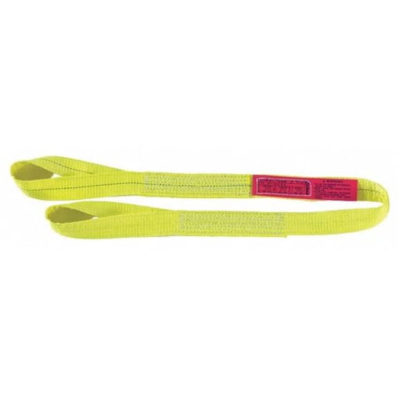 lift-all ee2601dtx12 web sling, type 4, polyester, 1inw, 12 ft.l