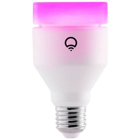 LIFX - 1100-Lumen, 11W Dimmable A19 LED Light Bulb, 75W Equivalent - Multicolor