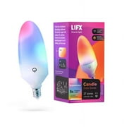 LIFX Smart Home B11 E12 Candelabra Smart-Enabled LED Bulb Color Changing 25 Watt Equivalence 1 pk