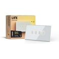LIFX Smart Switch, 4 Button inWall WiFi Smart Touch Glass Switch