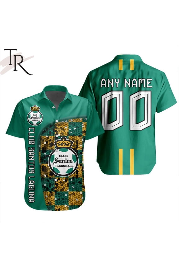 LIGA MX Club Santos Laguna Special Design Concept Hawaiian Shirt