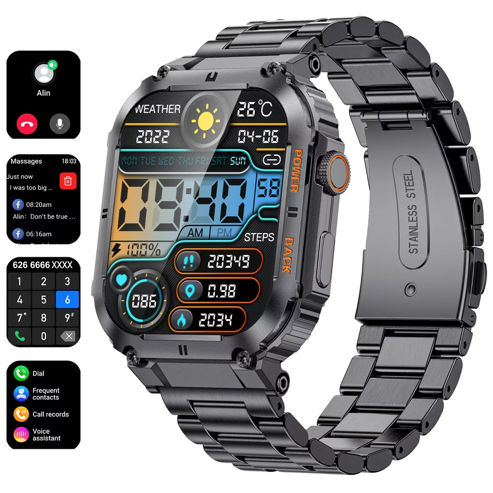 Smart watch for lg k51 sale